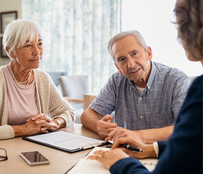 Seniors enjoying Asian culture